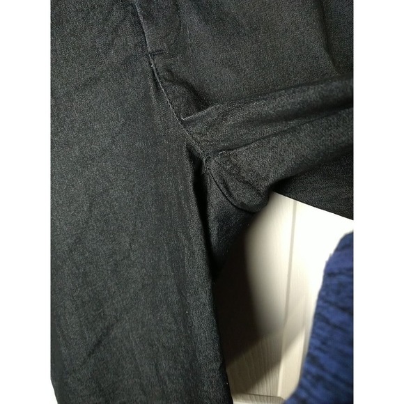 Lee Regular Black Trouser Mid Rise Flex Motion Pants. Size 10P - Picture 5 of 10